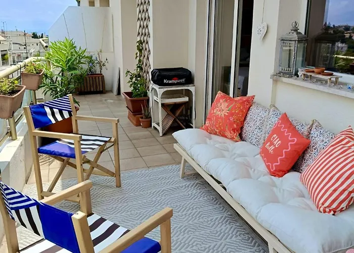 Lejlighed Stunning 2 Bedroom With Terrace And Sea View, Cimiez Liberation